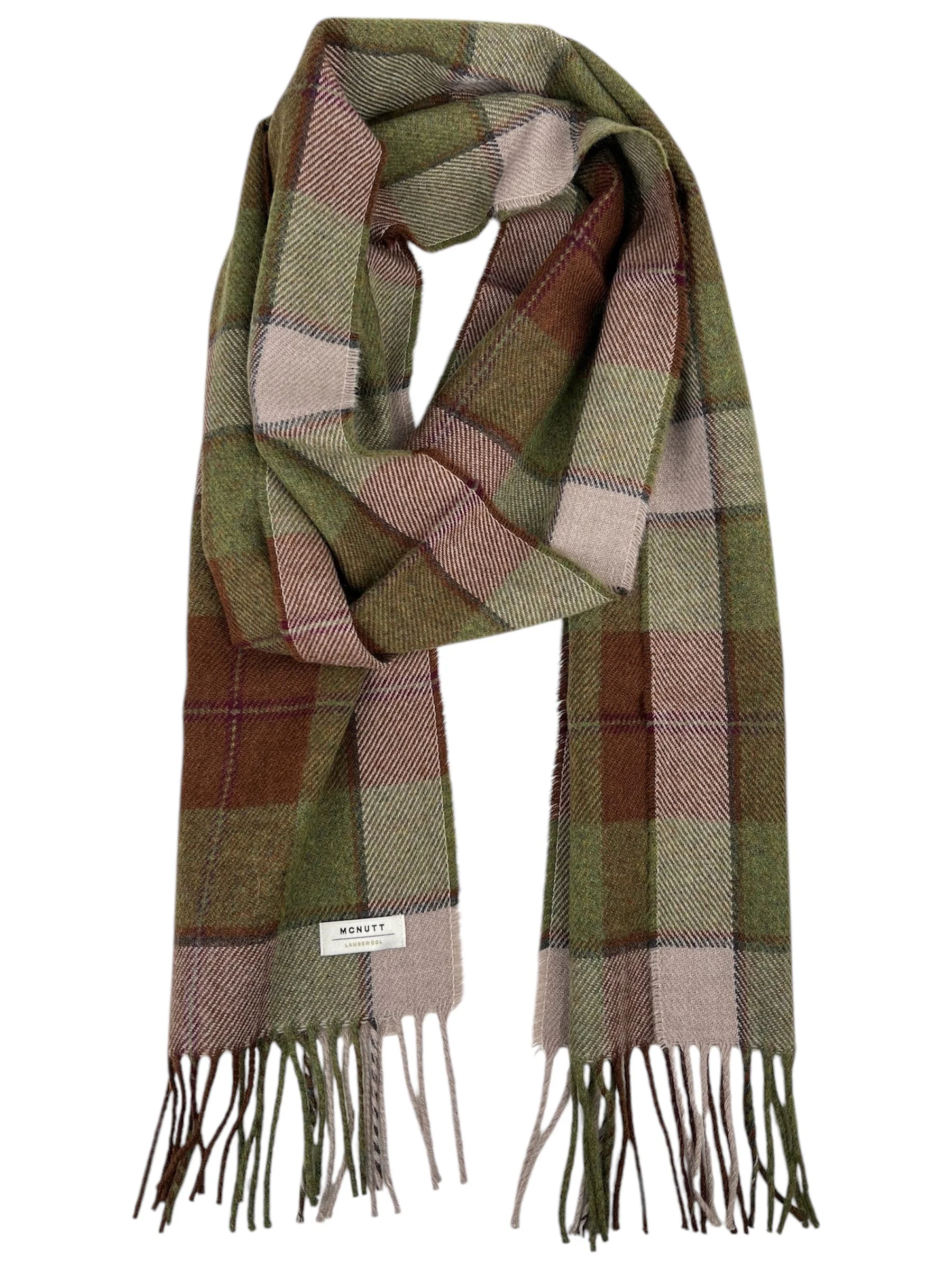 未使用 MCNUTT OF DONEGAL LAMBSWOOL メンズマフラー Charcoal Rainbow Lambswool Scarf — McNutt of Donegal